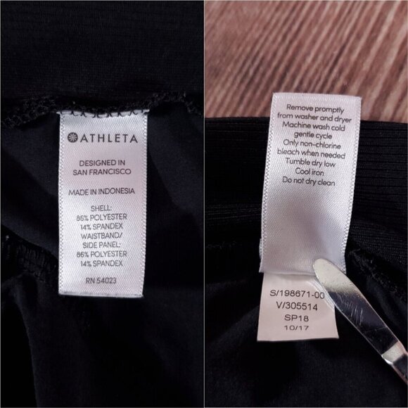 Athleta Womens Size 12 Brooklyn Mid Rise Ankle Pants Pull On Athleisure 198671 - Picture 10 of 11